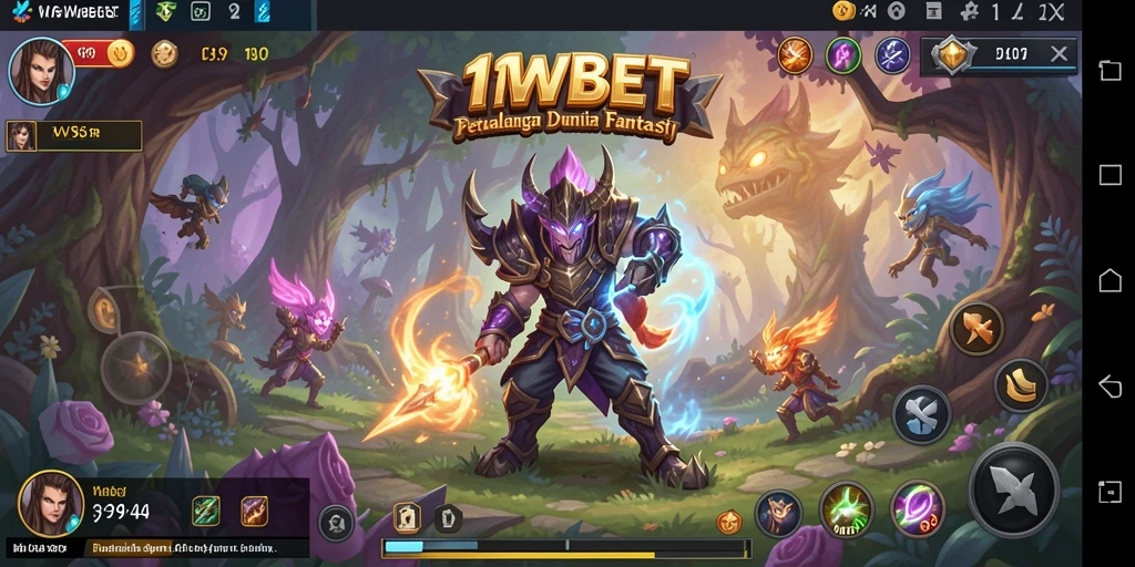 Tampilan gameplay 11WBET yang mendebarkan di dunia fantasi.