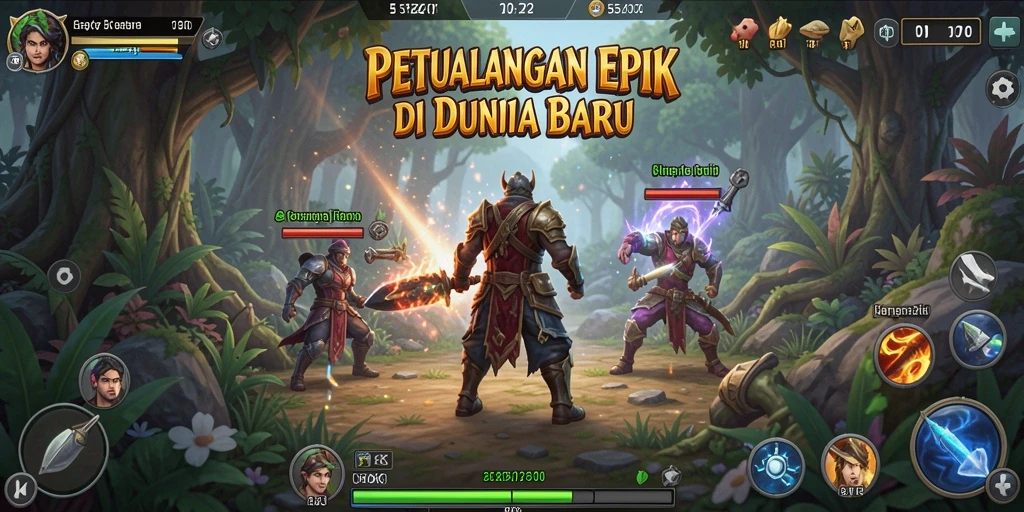 Gameplay Adventure di 555ZK dengan grafik menakjubkan.