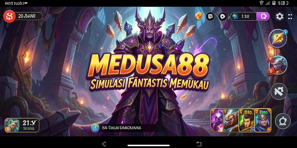 Gameplay MEDUSA88 yang menakjubkan di dunia fantasi.