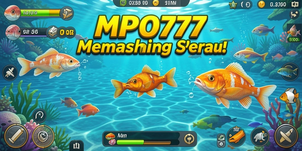 Gameplay MPO777 menampilkan pengalaman memancing yang mendebarkan.