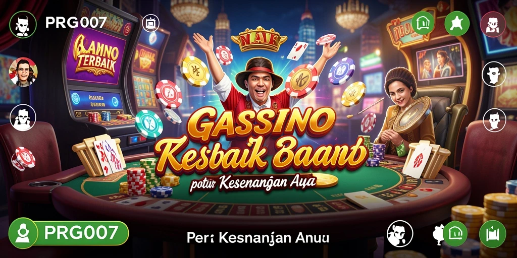 Screenshot PRG007 menunjukkan gameplay menarik dari permainan kasino.