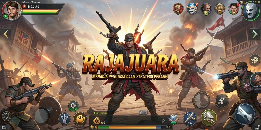 Tampilan gameplay RAJAJUARA yang menarik dan mendebarkan.
