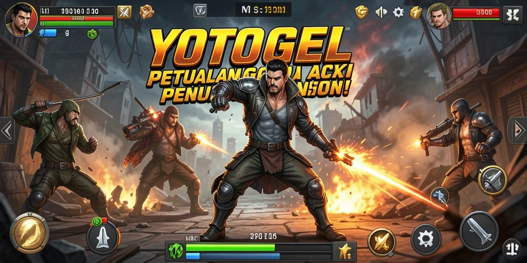 Screenshot YOTOGEL menampilkan aksi epik dalam gameplay yang mendebarkan.