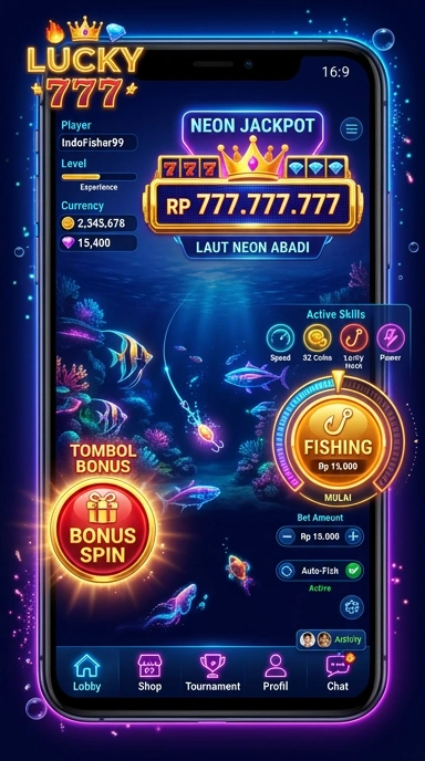 Proses unduh aplikasi di lucky777 yang cepat dan aman.